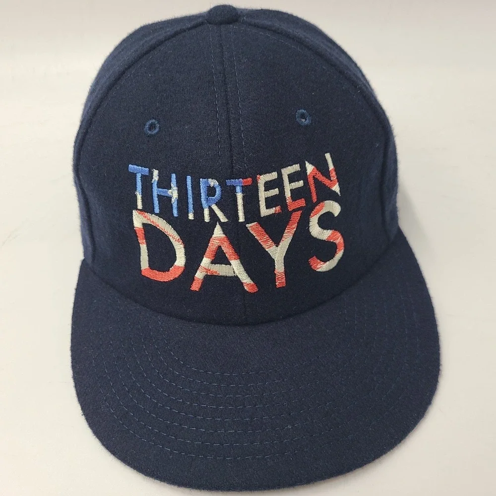 Vintage Thirteen Days Movie Promo Hat Adjustable 2000‎ Thriller War Wool Blend